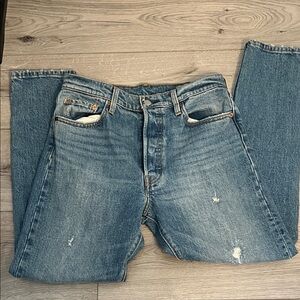 Levi's Women's Straight Blue Jeans